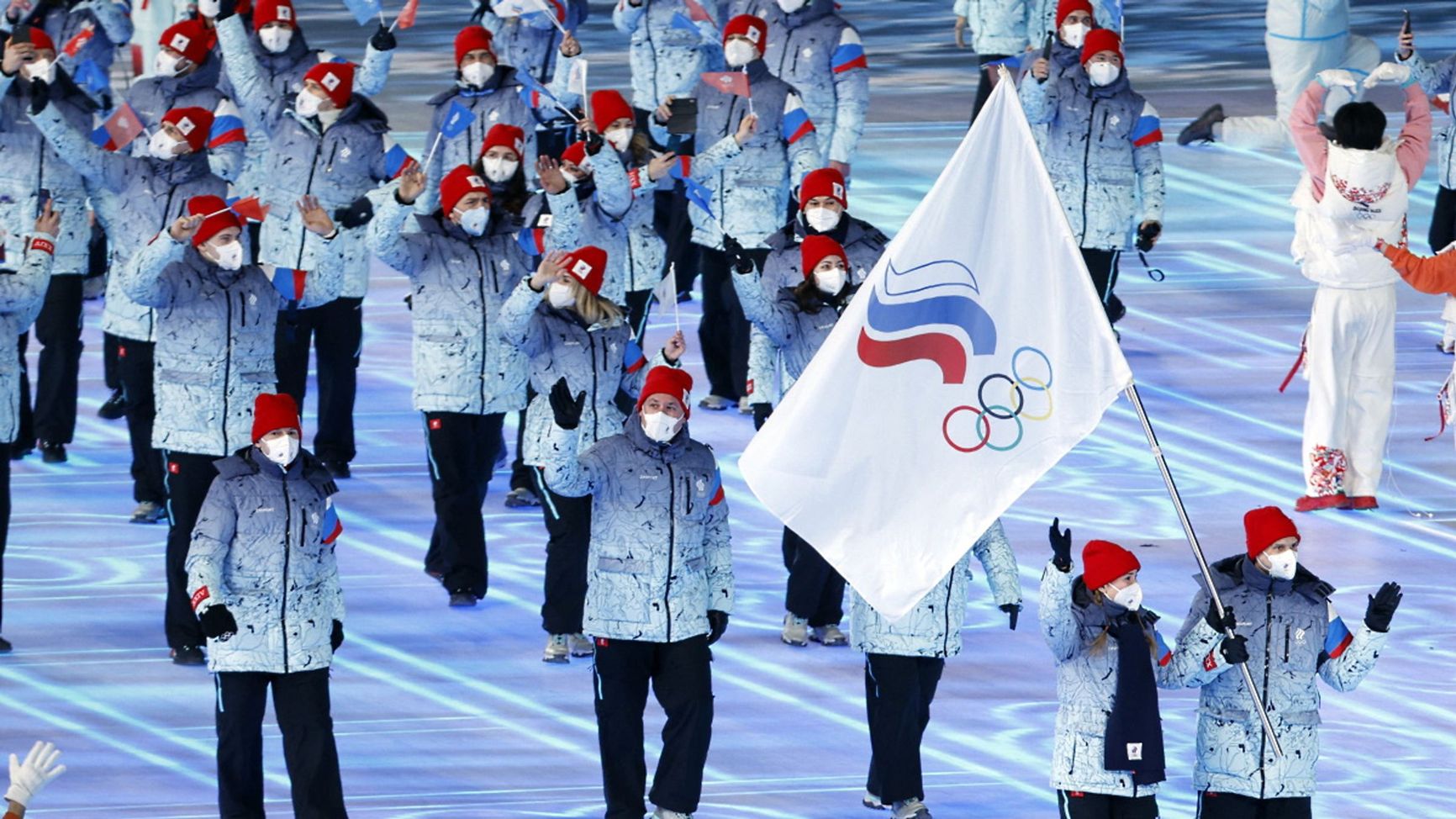 Russian team at the 2022 Olympic Games in Beijing