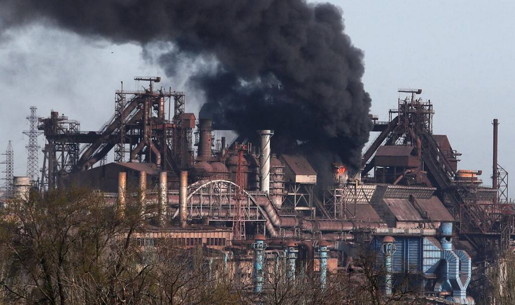 The Azovstal steelworks