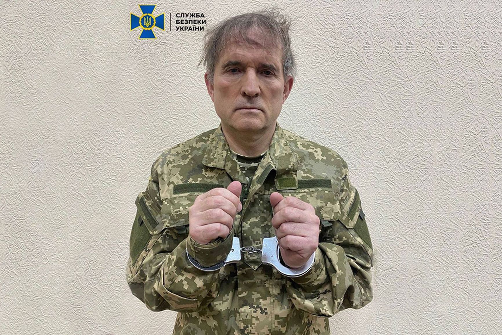 Viktor Medvedchuk after his arrest